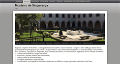 Desktop Screenshot of mosteirodesingeverga.com